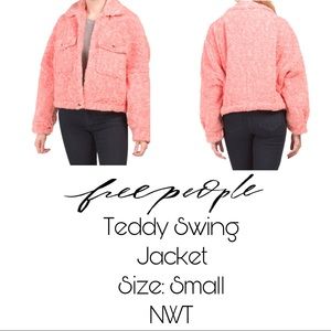 NWT Free People Teddy Swing Jacket